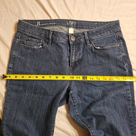 Loft Jeans, Size 8, Modern Skinny - Picture 4 of 9